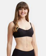 Wirefree Non Padded Full Coverage Everyday Bra #1615 - Black