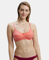 Wirefree Non Padded Full Coverage Everyday Bra #1615 - Blush Pink