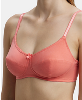 Wirefree Non Padded Full Coverage Everyday Bra #1615 - Blush Pink