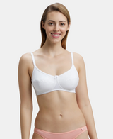 Wirefree Non Padded Full Coverage Everyday Bra #1615 - White