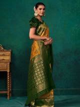 KALINI- Woven Design Zari Paithani Saree