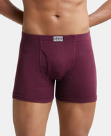 JOCKEY Rib Solid Boxer Brief with Ultrasoft and Durable Waistband #8008 - Wine Tasting