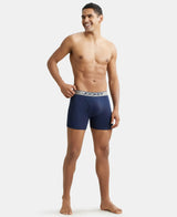 JOCKEY Rib Solid Boxer Brief with Ultrasoft and Durable Waistband #8009 - Deep Navy