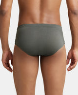 JOCKEY Solid Brief with Ultrasoft Concealed Waistband #8035- Deep Olive