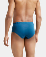 JOCKEY Solid Brief with Ultrasoft Concealed Waistband #8035- Seaport Teal