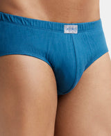 JOCKEY Solid Brief with Ultrasoft Concealed Waistband #8035- Seaport Teal