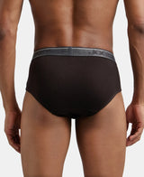 JOCKEY Super Combed Cotton Solid Brief with Ultrasoft Waistband #8037- Brown