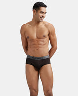 JOCKEY Super Combed Cotton Solid Brief with Ultrasoft Waistband #8037- Brown