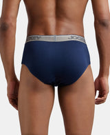 JOCKEY Super Combed Cotton Solid Brief with Ultrasoft Waistband #8037- Deep Navy