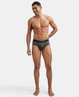 JOCKEY Super Combed Cotton Solid Brief with Ultrasoft Waistband #8037- Deep Olive