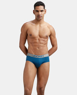 JOCKEY Super Combed Cotton Solid Brief with Ultrasoft Waistband #8037- Seaport Teal