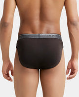 JOCKEY Super Combed Cotton Rib Solid Brief with Ultrasoft Waistband #8044 - Brown