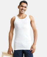 Super Combed Cotton Rib Round Neck Sleeveless Vest with Stay Fresh Properties #8823