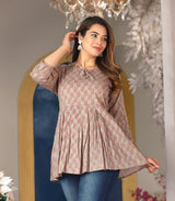 Riddhi - Cotton Printed Women's Top