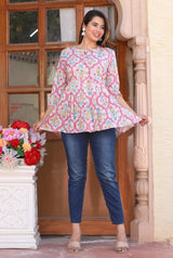 Riddhi - Cotton Printed Women's Top