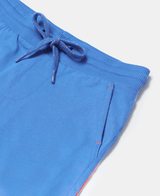 Boy's Super Combed Cotton Rich Shorts with Contrast Side Taping #AB30 - Palace Blue