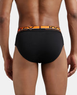 JOCKEY Super Combed Cotton Solid Brief with Ultrasoft Waistband #FP01 - Black