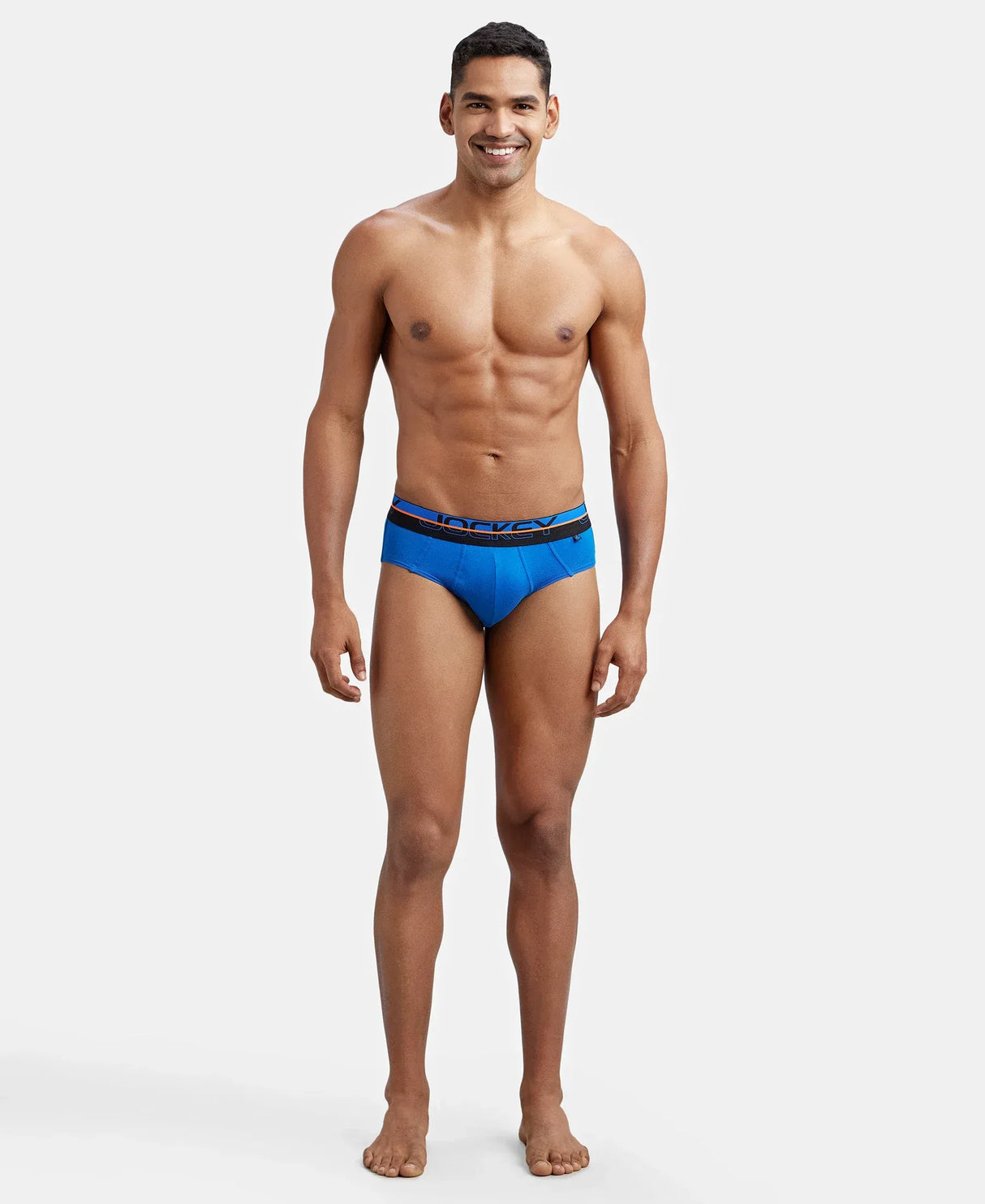 JOCKEY Super Combed Cotton Solid Brief with Ultrasoft Waistband #FP01 - FASTD