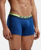 JOCKEY Super Combed Cotton Rib Solid Trunk with Ultrasoft Waistband #FP03- Estate Blue