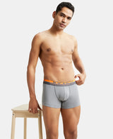 JOCKEY Super Combed Cotton Rib Solid Trunk with Ultrasoft Waistband #FP03- Monument