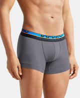 JOCKEY Super Combed Cotton Rib Solid Trunk with Ultrasoft Waistband #FP03- Smooth Grey