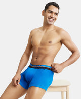 JOCKEY Super Combed Cotton Rib Solid Trunk with Ultrasoft Waistband #FP03- Rich Royal Blue