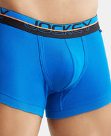 JOCKEY Super Combed Cotton Rib Solid Trunk with Ultrasoft Waistband #FP03- Rich Royal Blue