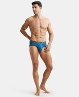 JOCKEY Tactel Microfiber Solid Brief with Moisture Move Properties #IC27- Legion Blue