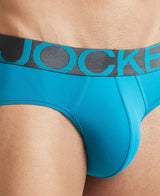 JOCKEY Tactel Microfiber Solid Brief with Moisture Move Properties #IC27-  Ocean Depth