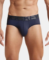 JOCKEY Tactel Microfiber Solid Brief with Moisture Move Properties #IC27- True Navy