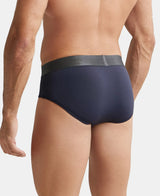 JOCKEY Tactel Microfiber Solid Brief with Moisture Move Properties #IC27- True Navy