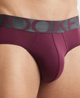 JOCKEY Tactel Microfiber Solid Brief with Moisture Move Properties #IC27- Wine Tasting