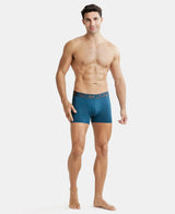 JOCKEY Tactel Microfiber Solid Trunk with Moisture Move Properties #IC28-  Legion Blue