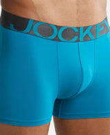 JOCKEY Tactel Microfiber Solid Trunk with Moisture Move Properties #IC28- Ocean Depth