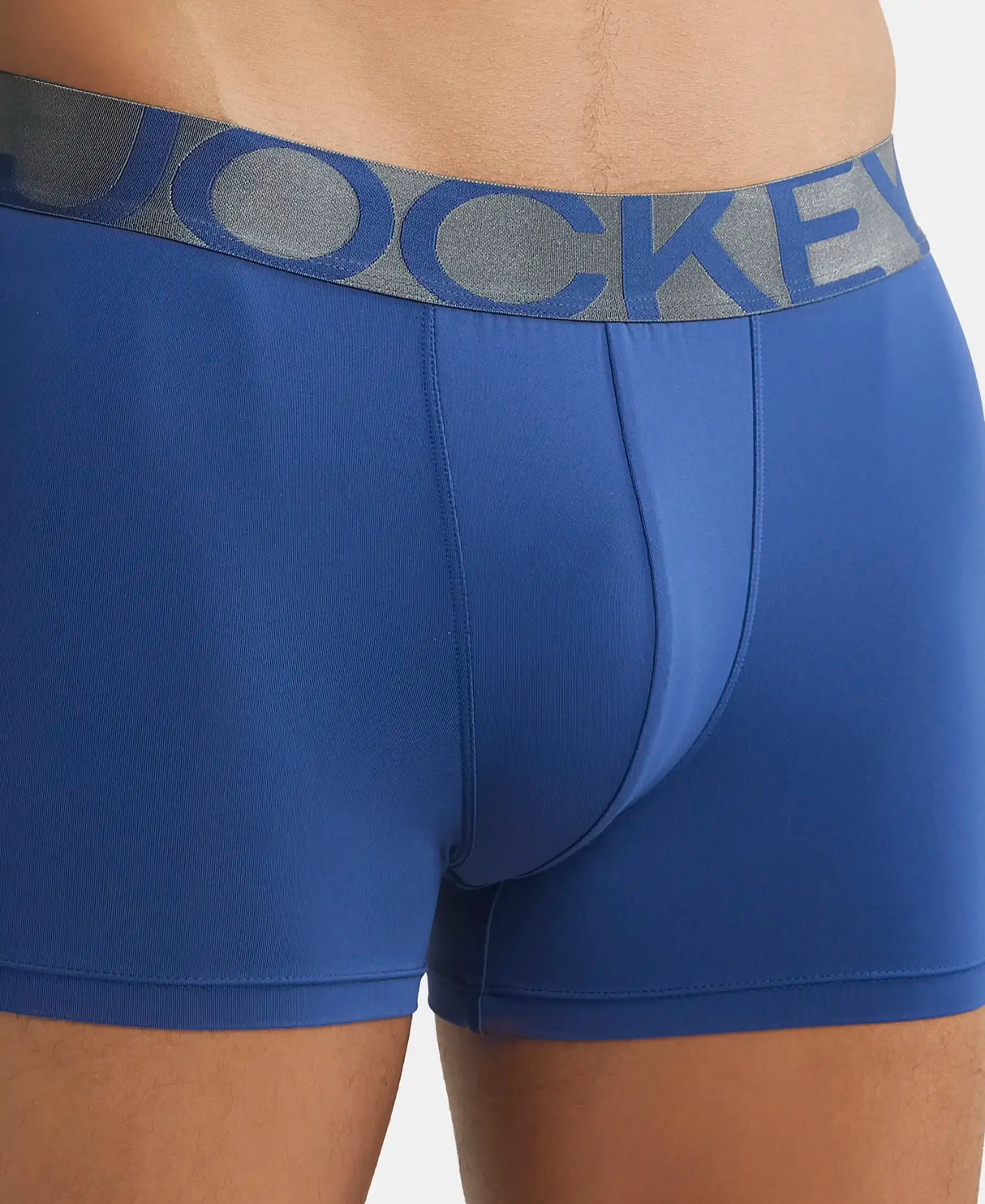 JOCKEY Tactel Microfiber Solid Trunk with Moisture Move Properties #IC28- Royal Blue