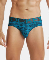 JOCKEY Tactel Microfiber Printed Brief with Moisture Move Properties #IC29 - Ocean Depth Prints