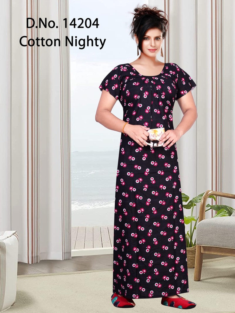 Missy - Cotton Printed Nighty Gown