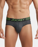 JOCKEY Microfiber Mesh Performance Brief with StayDry Technology #MM04 - Black