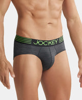 JOCKEY Microfiber Mesh Performance Brief with StayDry Technology #MM04 - Black