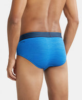 JOCKEY Microfiber Mesh Performance Brief with StayDry Technology #MM04 - Move Blue