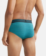 JOCKEY Microfiber Mesh Performance Brief with StayDry Technology #MM04 - Ocean Depth