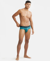 JOCKEY Microfiber Mesh Performance Brief with StayDry Technology #MM04 - Ocean Depth