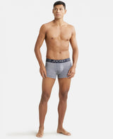 JOCKEY Microfiber Mesh Performance Trunk with StayDry Technology #MM05 - Mid Grey