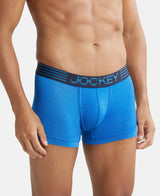 JOCKEY Microfiber Mesh Performance Trunk with StayDry Technology #MM05 - Move Blue