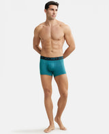 JOCKEY Microfiber Mesh Performance Trunk with StayDry Technology #MM05 - Ocean Depth