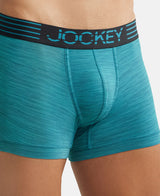 JOCKEY Microfiber Mesh Performance Trunk with StayDry Technology #MM05 - Ocean Depth