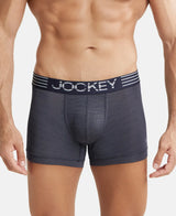 JOCKEY Microfiber Mesh Performance Trunk with StayDry Technology #MM05 - True Navy