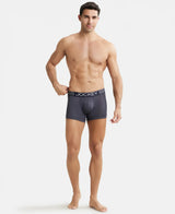 JOCKEY Microfiber Mesh Performance Trunk with StayDry Technology #MM05 - True Navy