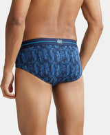 JOCKEY Super Combed Cotton Printed Brief with Ultrasoft Waistband #NY01 - Navy