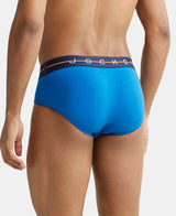 JOCKEY Super Combed Cotton Solid Brief with Ultrasoft Waistband #NY15- Classic Blue